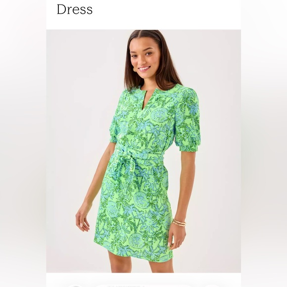 Lilly Pulitzer Dresses & Skirts - Lilly Pulitzer Olivine Short Sleeve Dress
